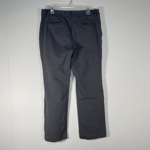 Talbots Soho Dress Pants Women's 12 Gray Business Office Rayon Blend - Picture 2 of 14